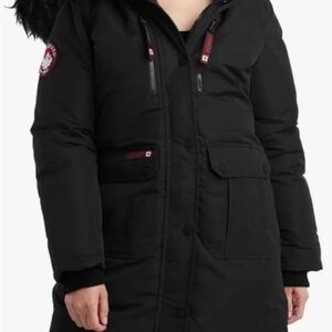 Canada Weather Gear Women’s Parka Warm Winter Coat - Missing Faux Fur Collar— 3X